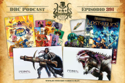 Episodio 391 – Tag Team, Warhammer Quest: Lost Relics, Primal: The Awakening – New Expansion