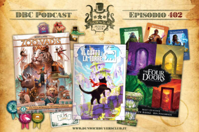 Episodio 402 – Zoo Vadis, Il Gatto e la Torre, The Four Doors