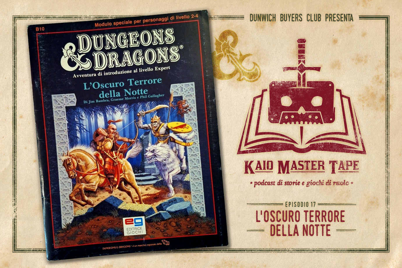 Kaio Master Tape – Episodio 17 – L’Oscuro Terrore della Notte
