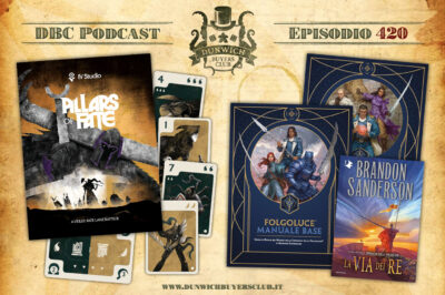 Episodio 420 – Pillars of Fate, Le Cronache della Folgoluce e Cosmere RPG